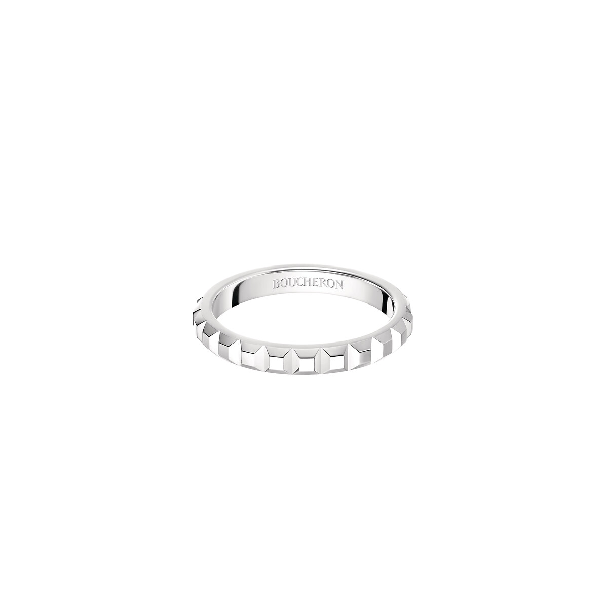 Clou de Paris Platinum Wedding Band