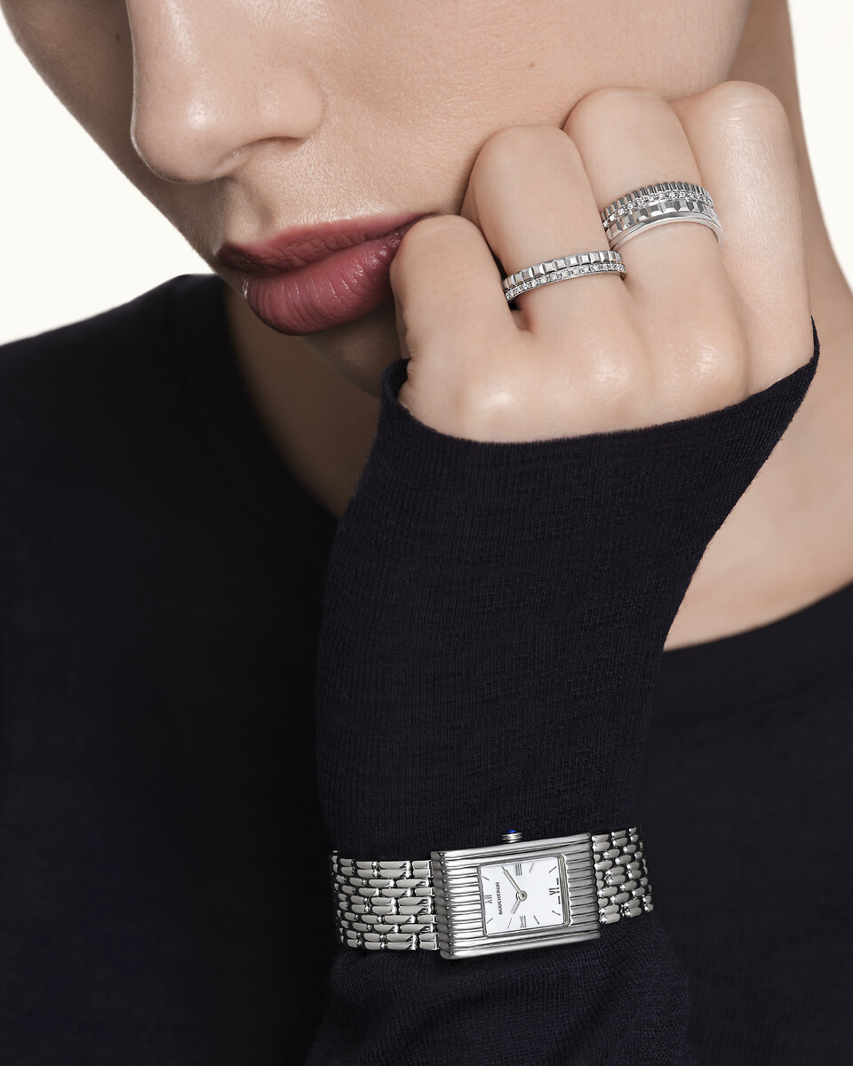 Quatre Radiant系列Clou de Paris结婚戒指