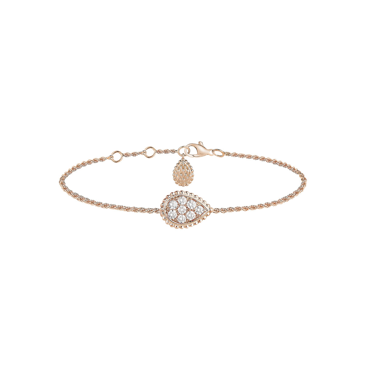 Serpent Bohème手链，装饰小号图案