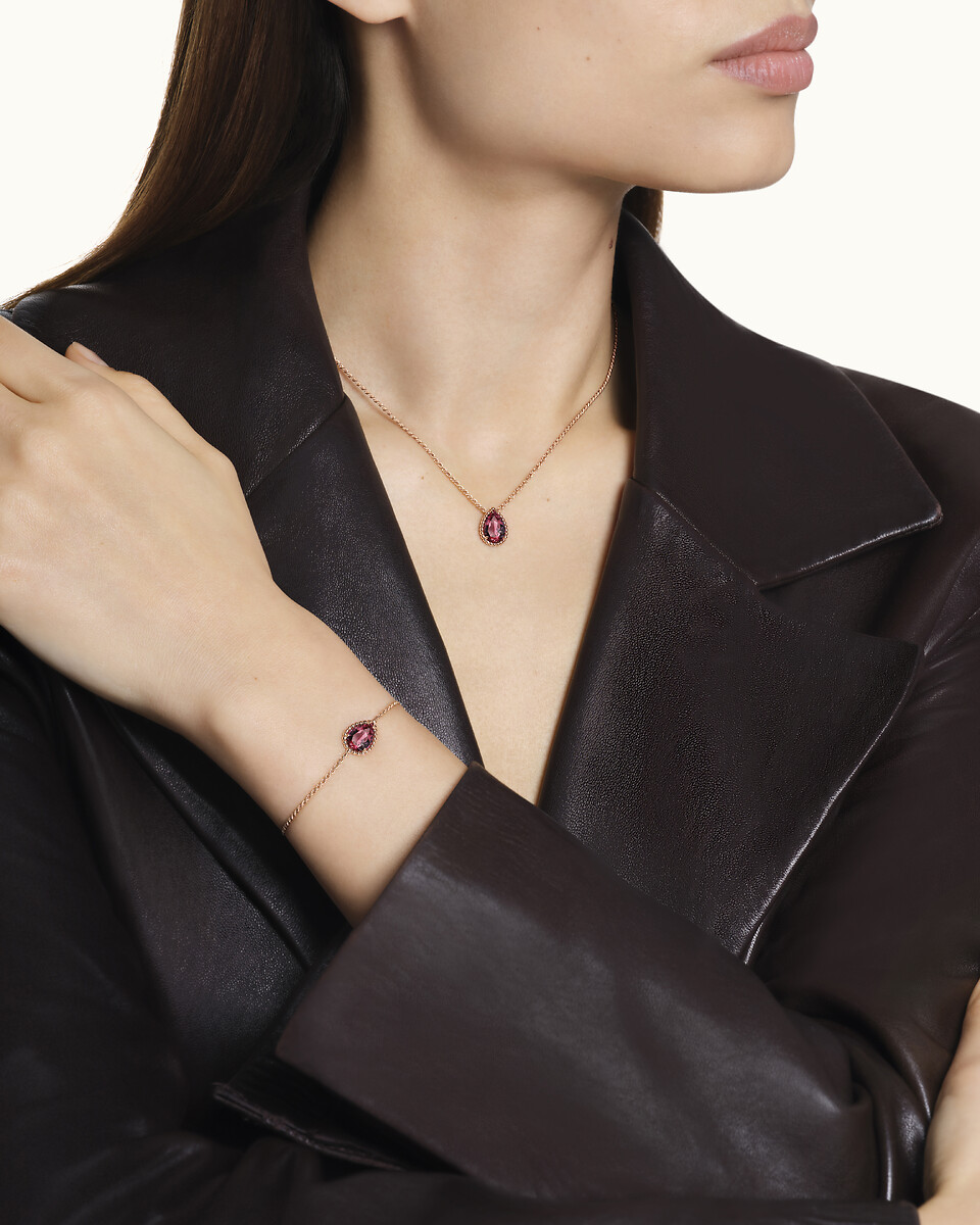 Serpent Bohème手链，装饰小号图案