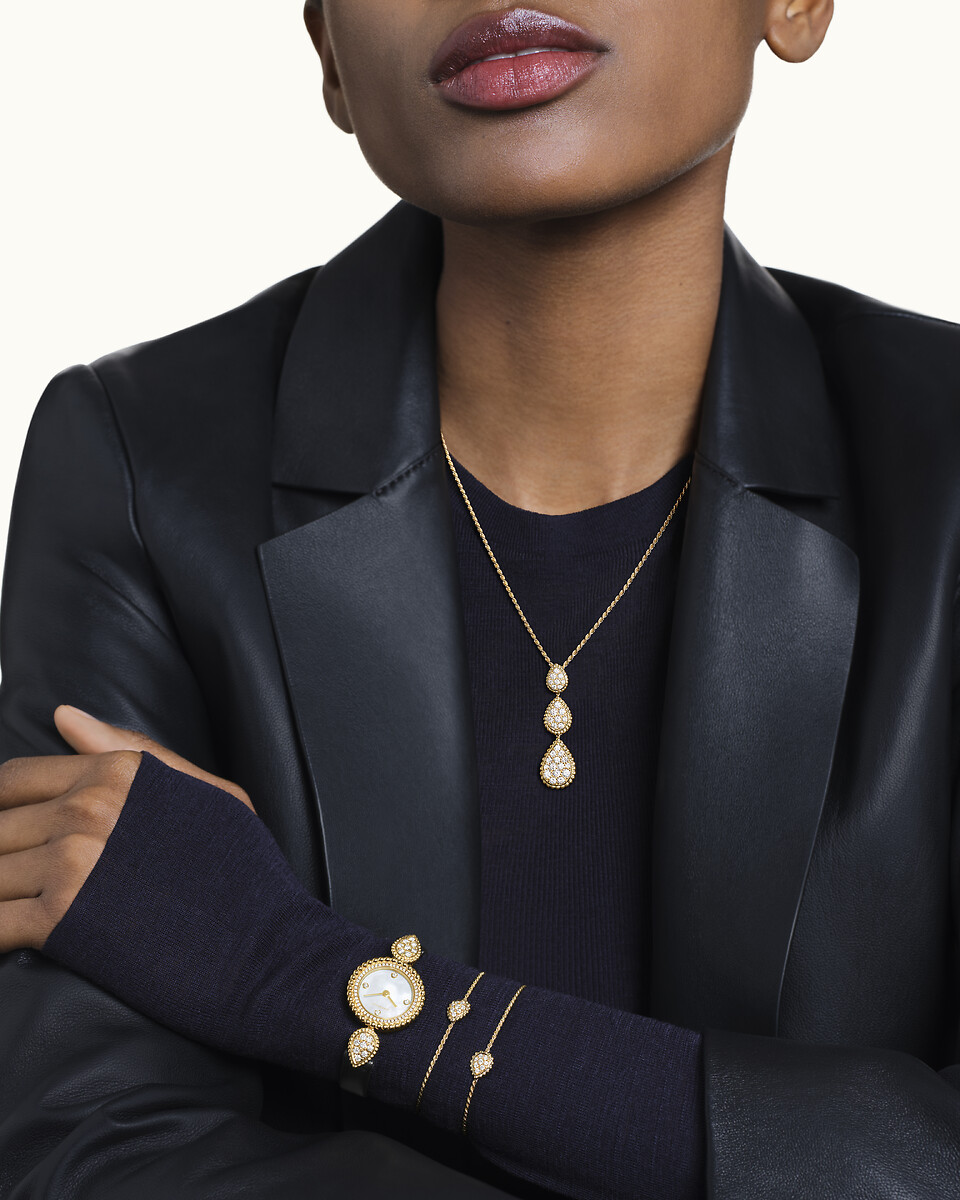 Serpent Bohème手链，装饰超小号图案