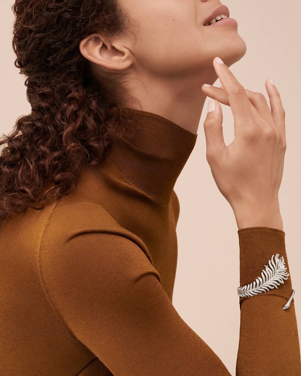 Plume de Paon 孔雀羽毛手镯