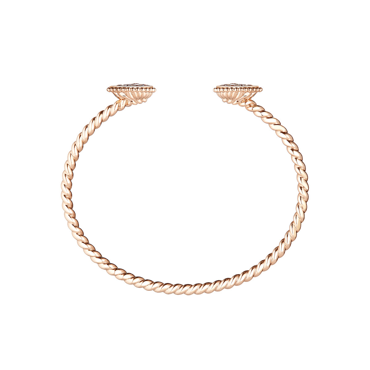 Serpent Bohème粉水晶系列手镯