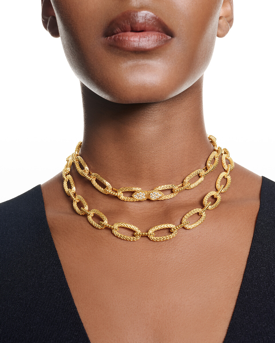 Serpent Bohème Vintage系列链节项链