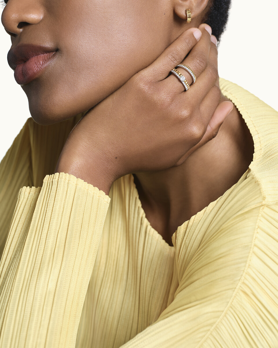 Quatre系列Clou de Paris耳夹