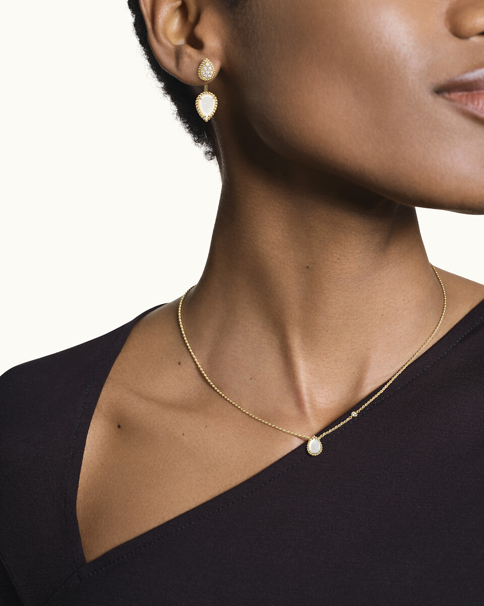 Serpent Bohème 系列双水滴造型耳钉