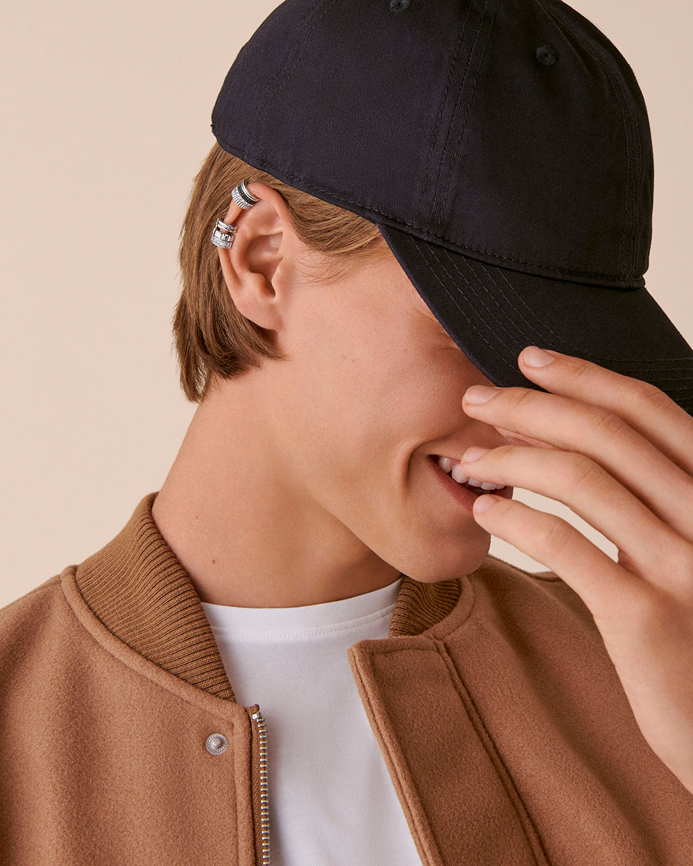 Quatre Black系列耳夹