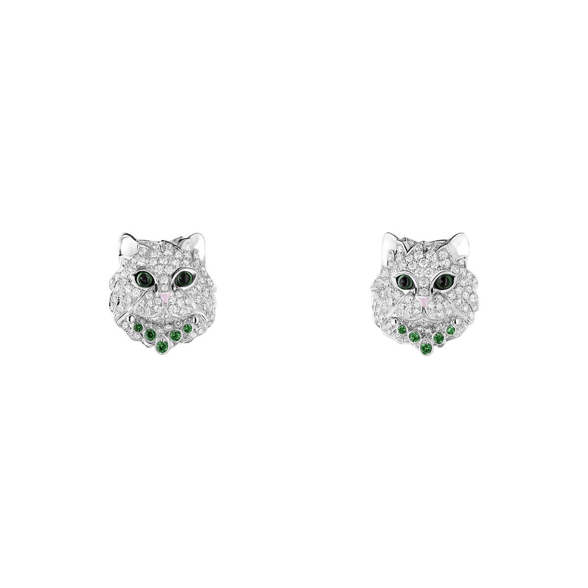Wladimir the cat stud earrings
