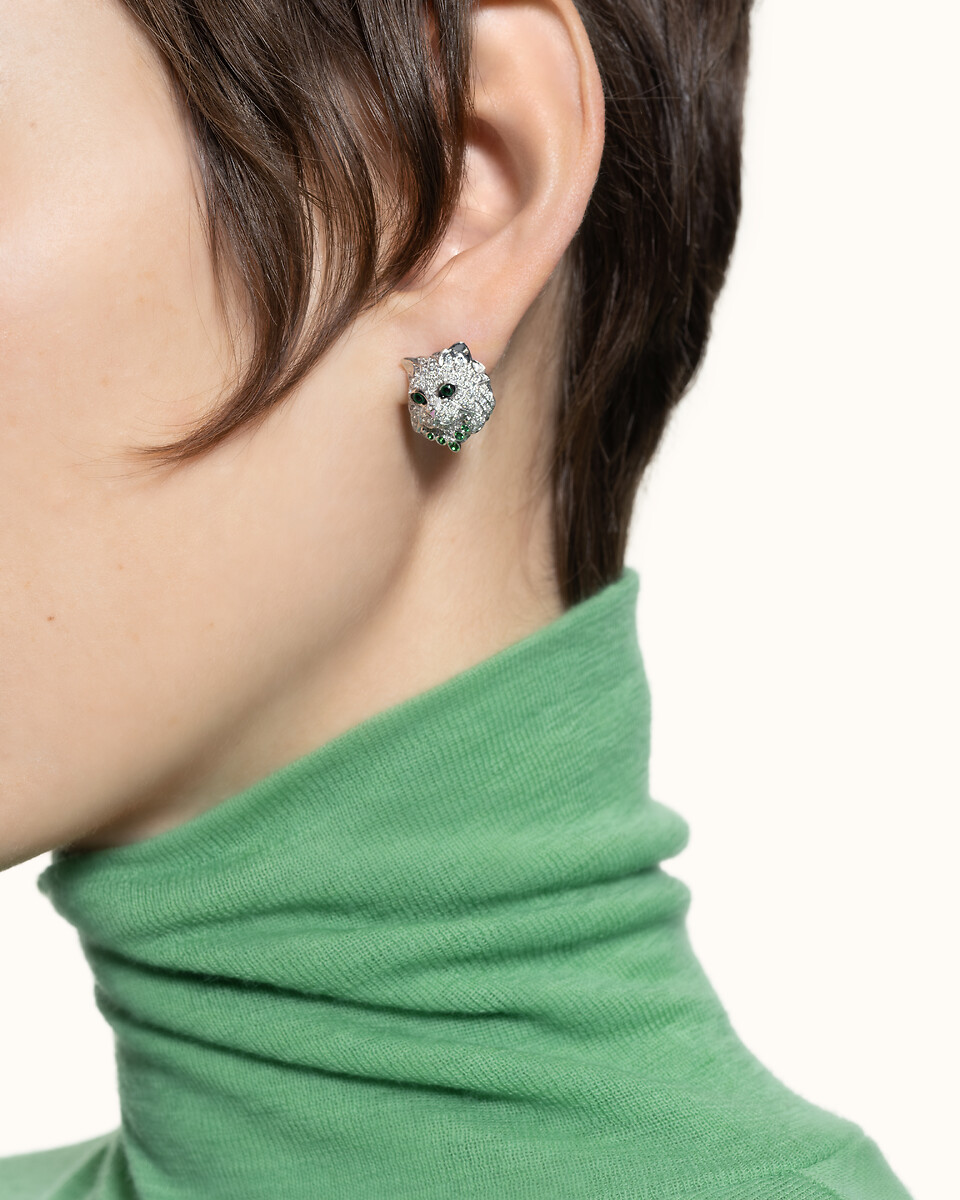 Wladimir宠猫耳钉