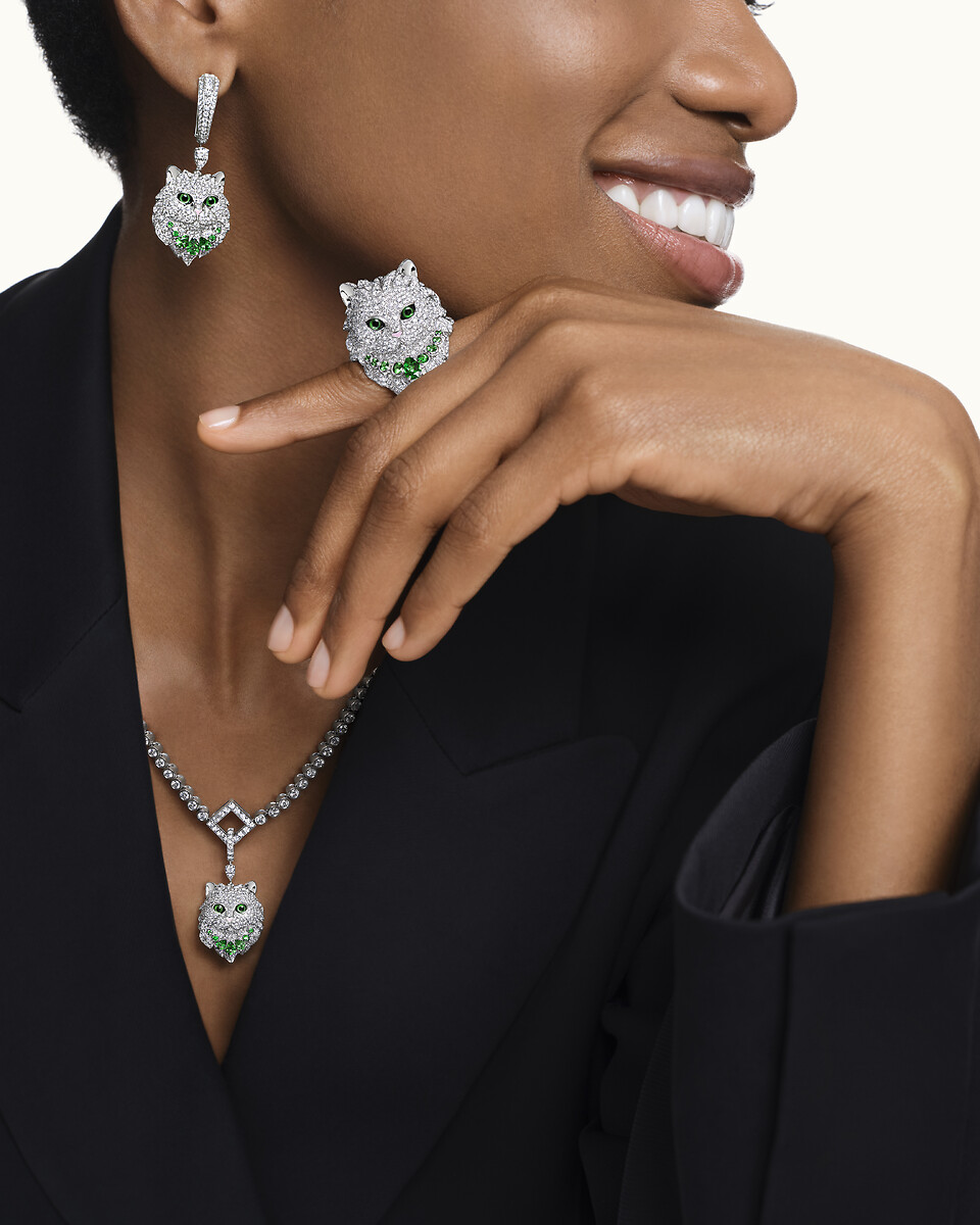 Wladimir貓咪耳環 