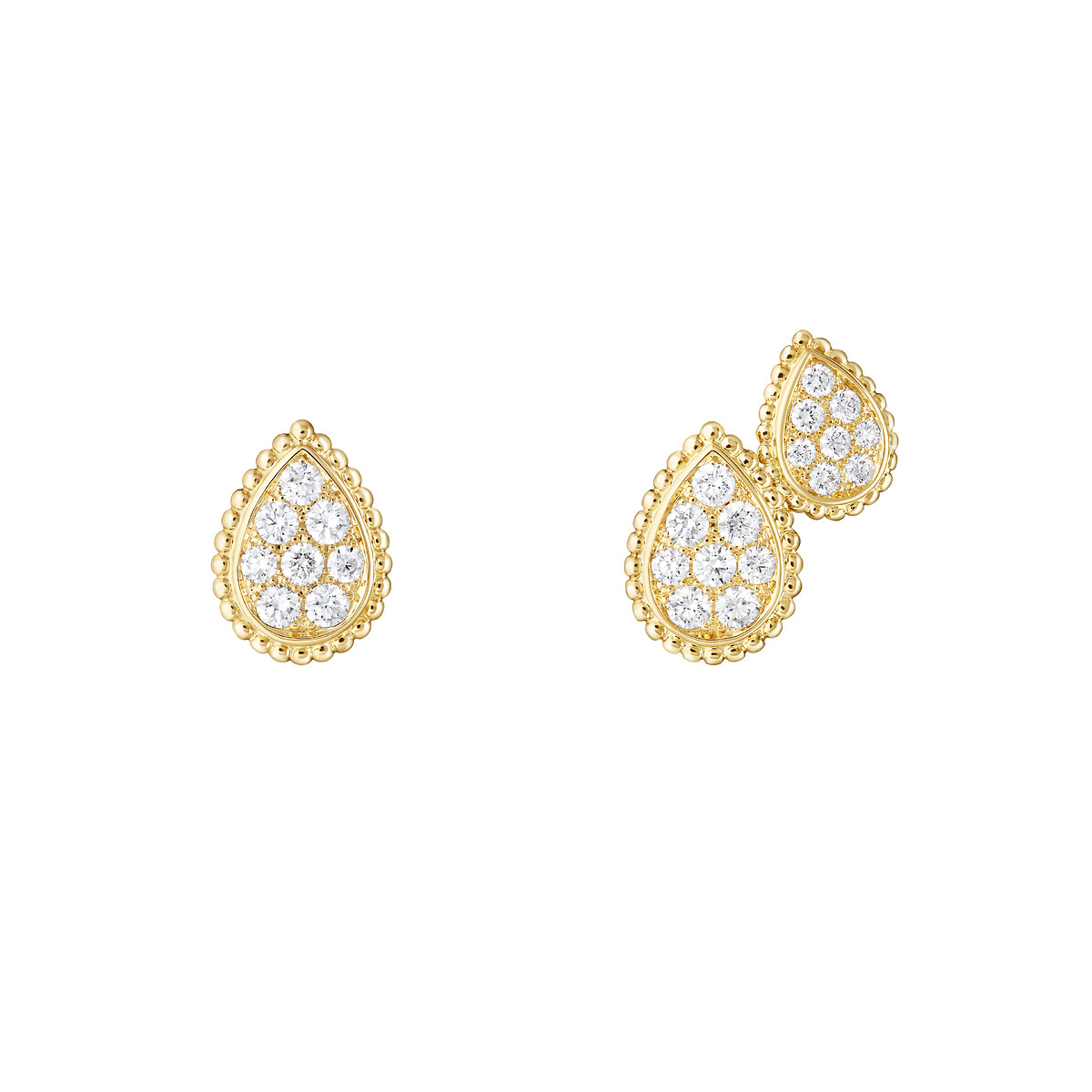 Serpent Boh&egrave;me Asymmetrical stud earrings S XS motifs