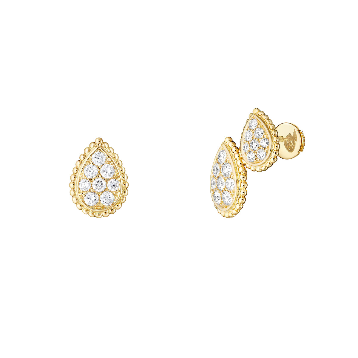 Serpent Bohème Asymmetrical stud earrings S XS motifs