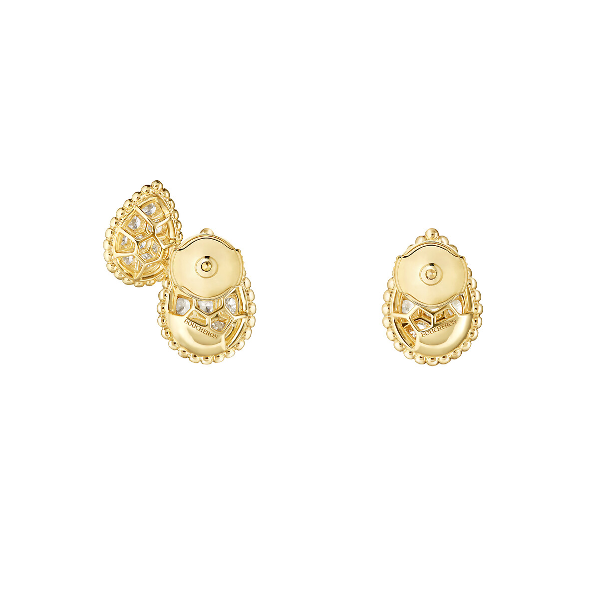 Serpent Bohème Asymmetrical stud earrings S XS motifs