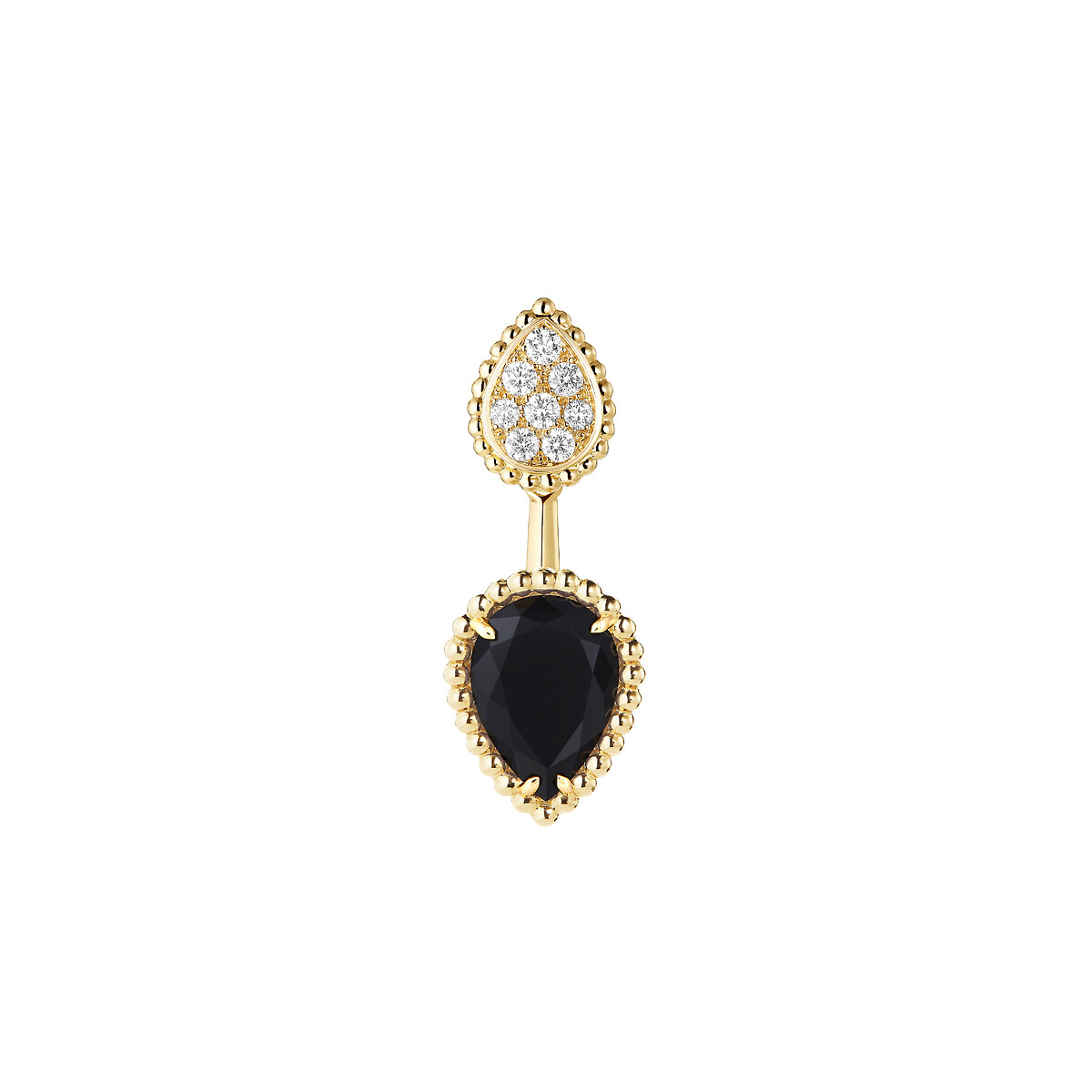 Serpent Bohème Single stud earring double motif