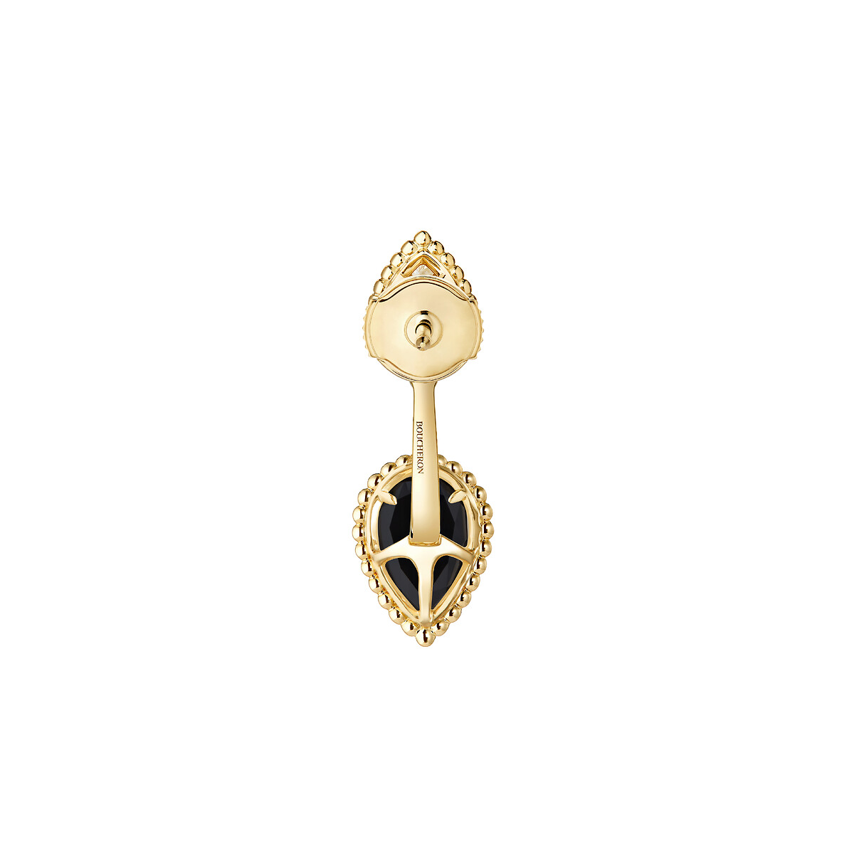 Serpent Bohème Single stud earring double motif