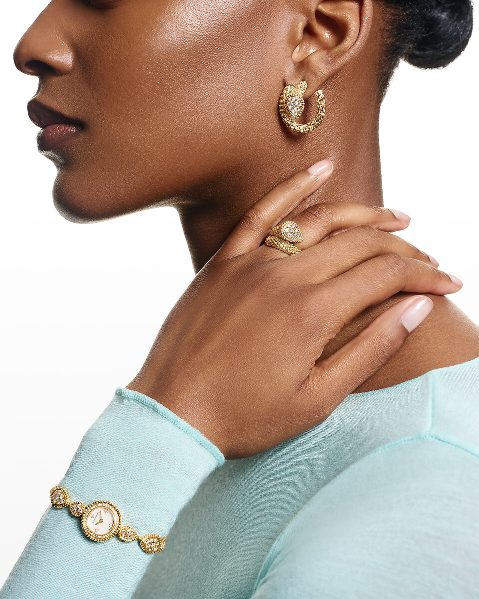 Serpent Bohème Earrings, S Motif