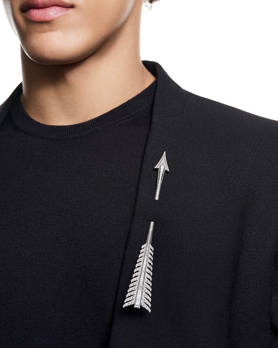 Flèche胸针，超大型款