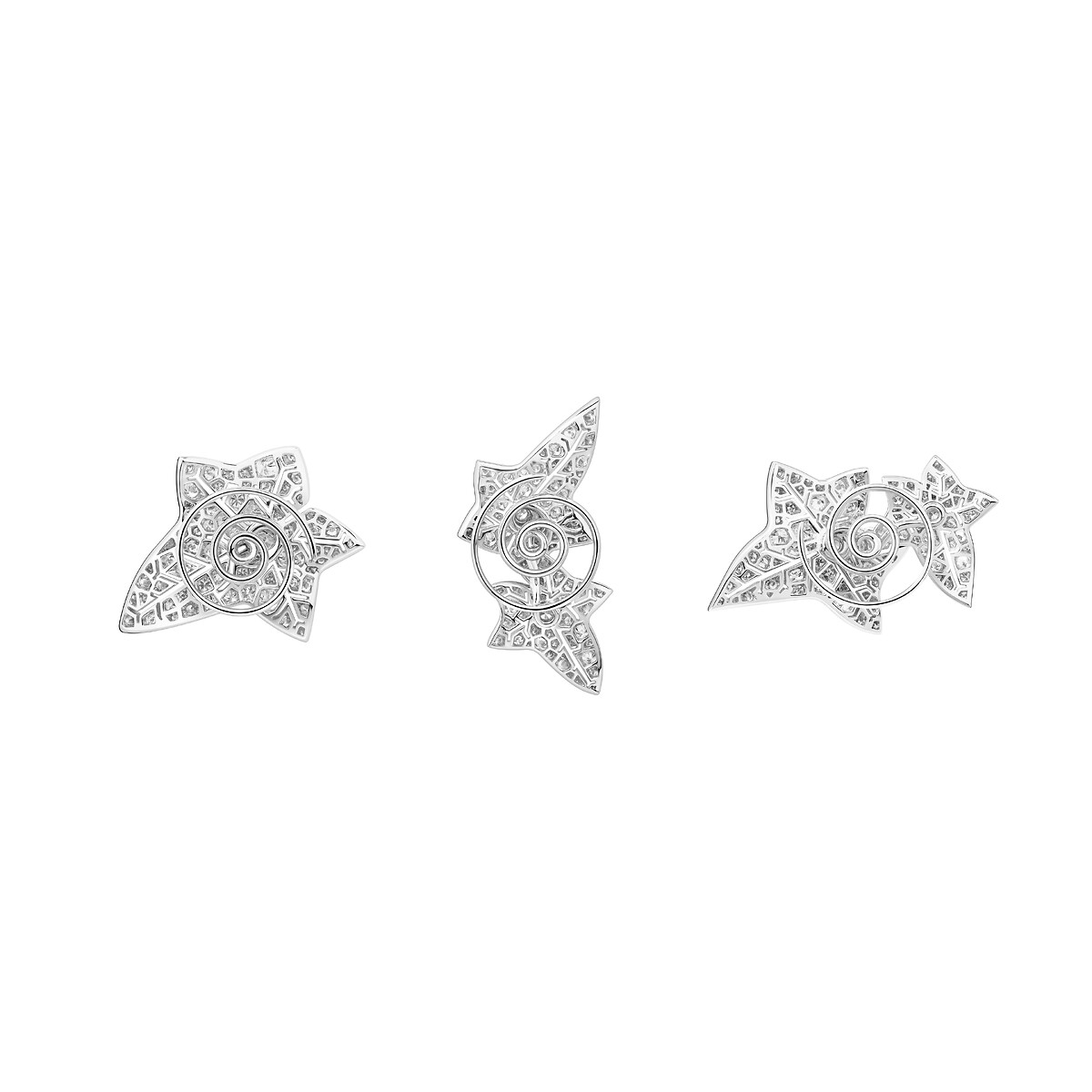 Set of 3 Lierre de Paris brooches