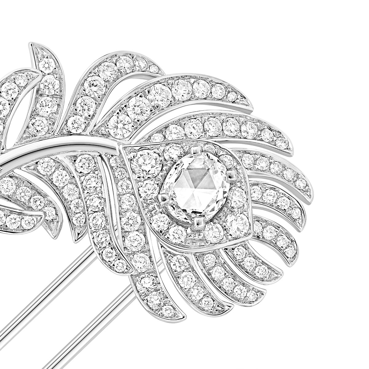 Plume de Paon Brooch
