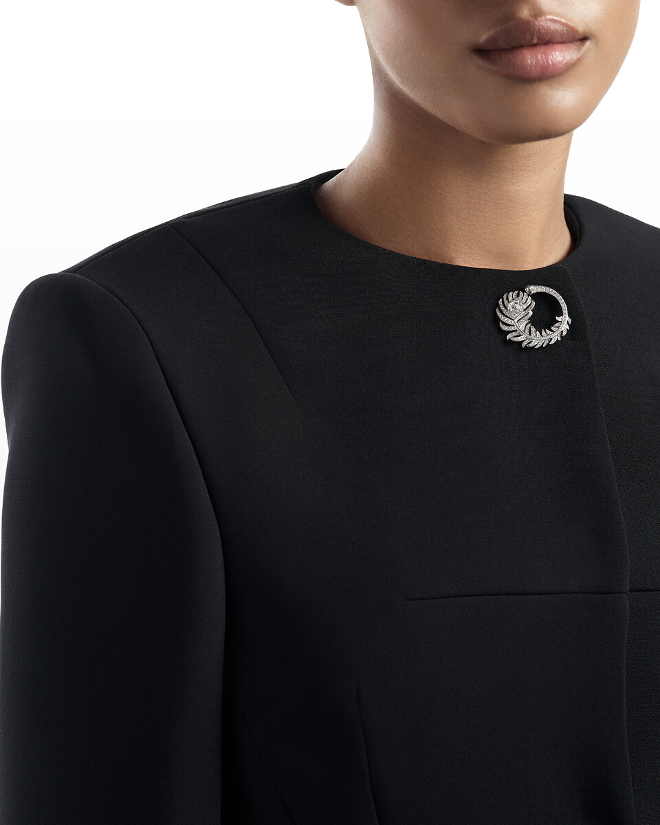 Plume de Paon Brooch