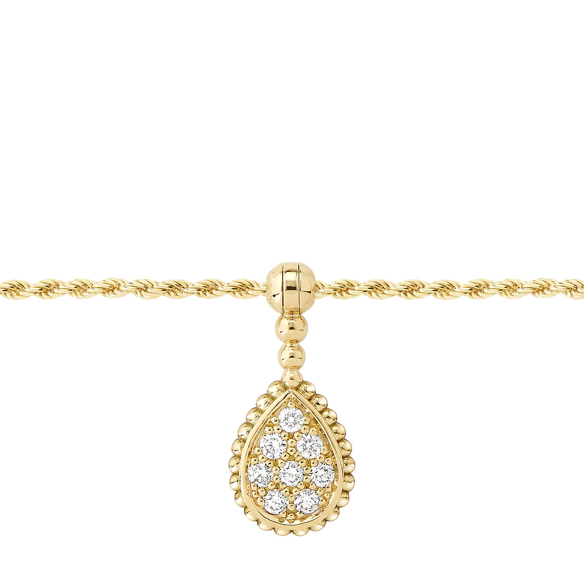 Serpent Bohème系列钻石脚踝链