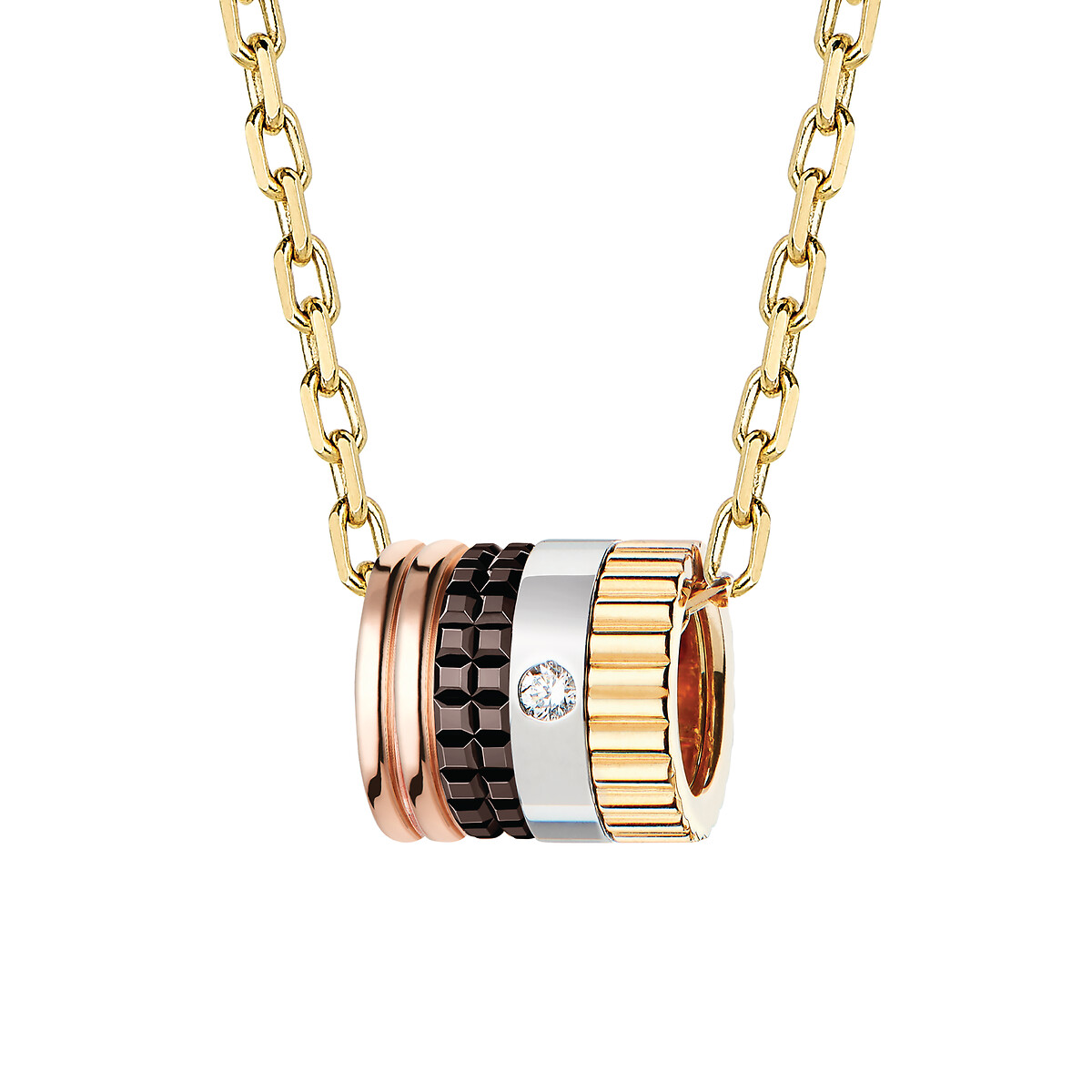 Quatre Classique系列吊坠项链，超小型款