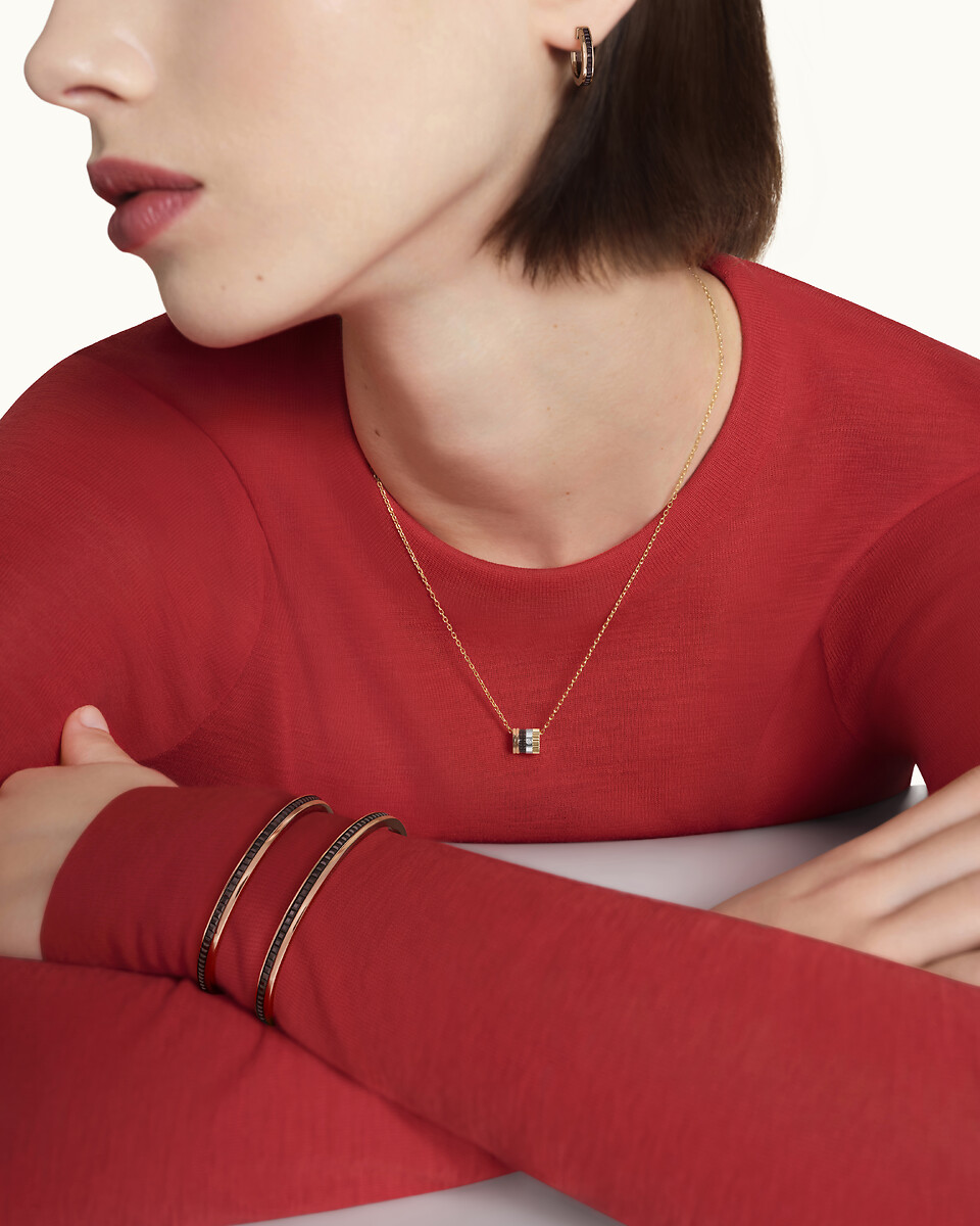 Quatre Classique系列吊坠项链，超小型款