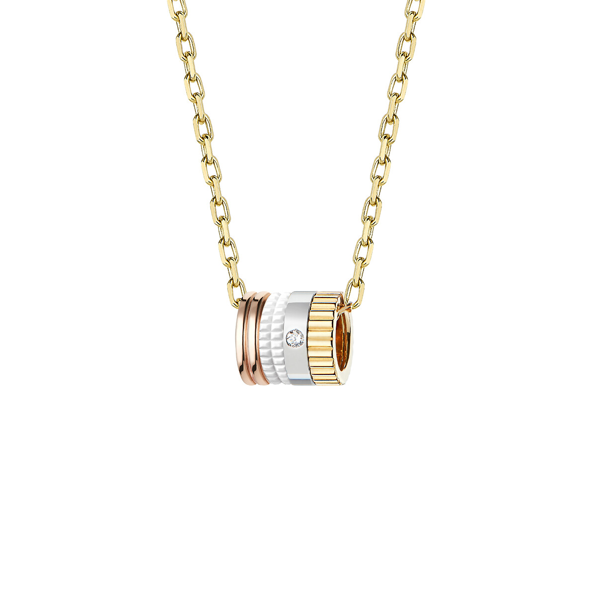 Quatre White Edition Mini Ring Pendant