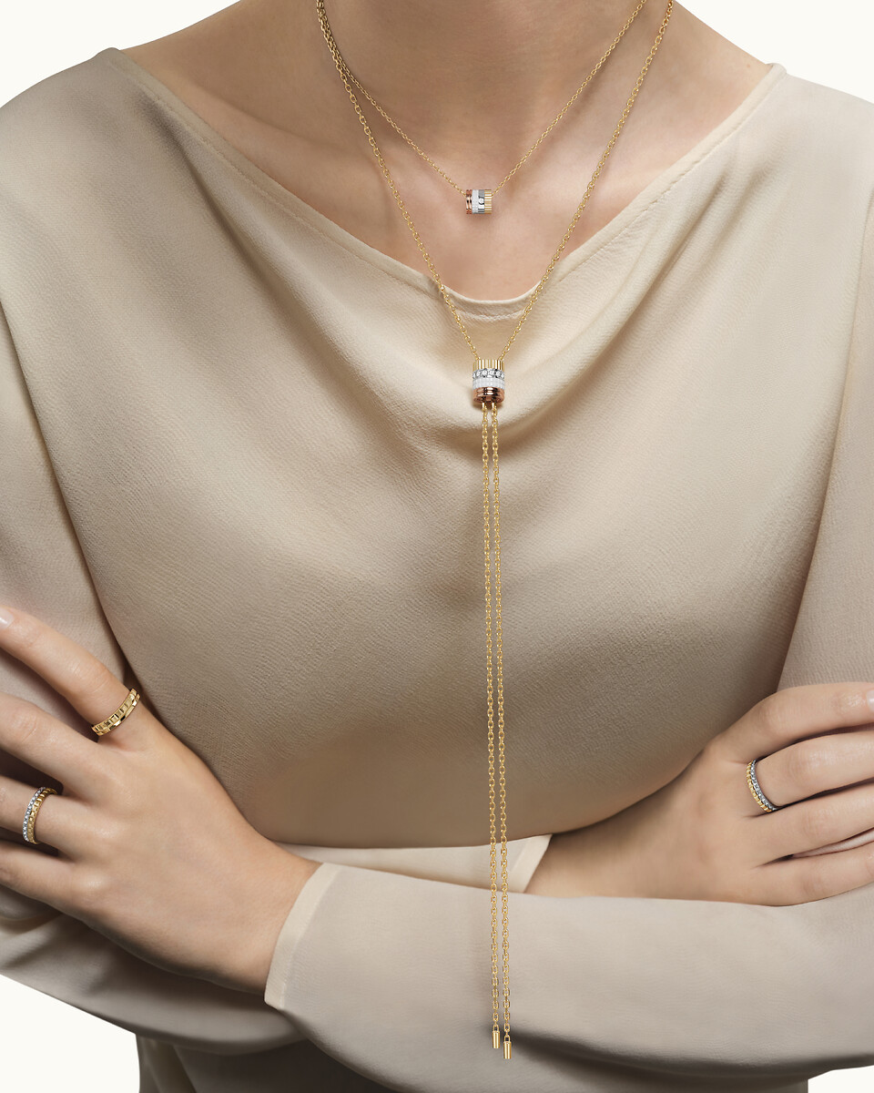 Quatre White系列吊坠项链