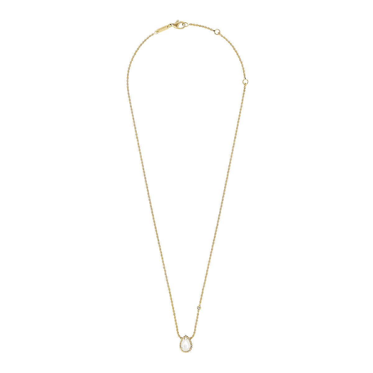 Serpent Bohème Pendant, XS motif White mother-of-pearl