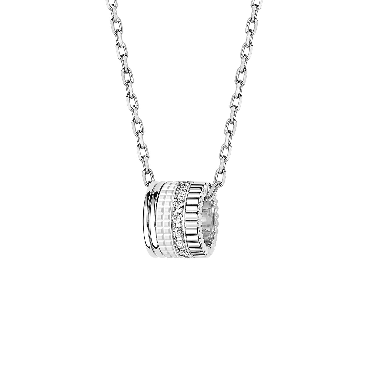 Quatre Double White Edition Pendant, large model