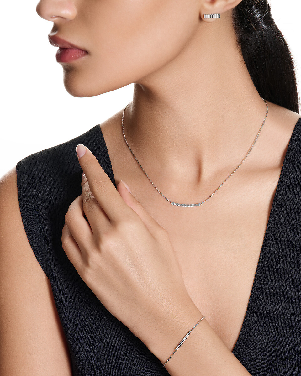 Quatre Grosgrain系列吊坠项链