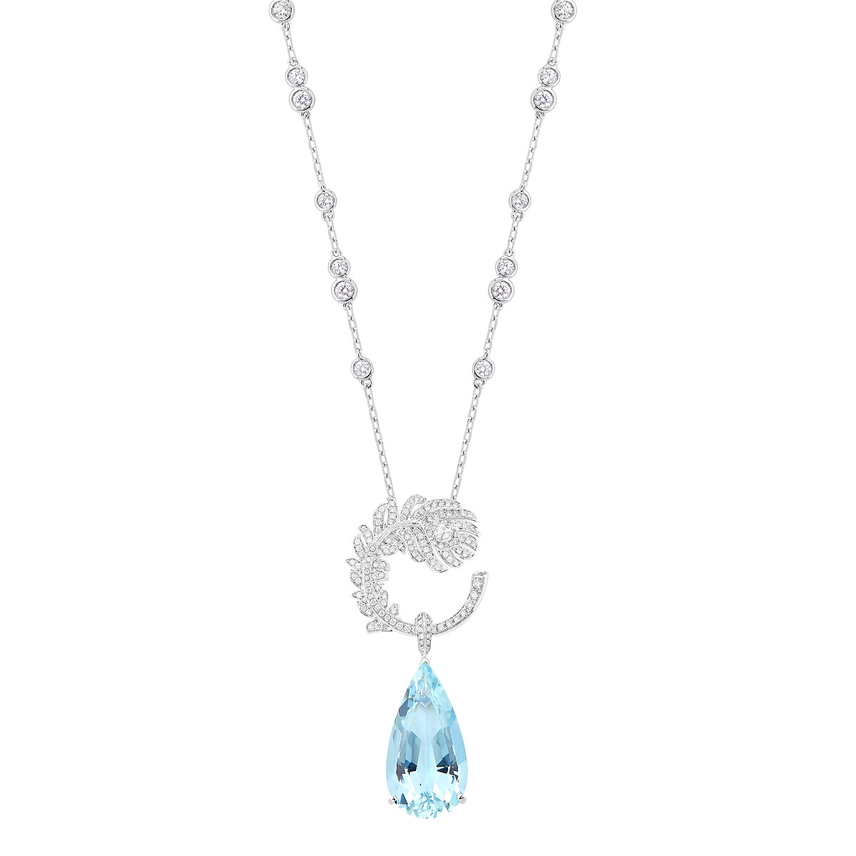 Plume de Paon Pendant
