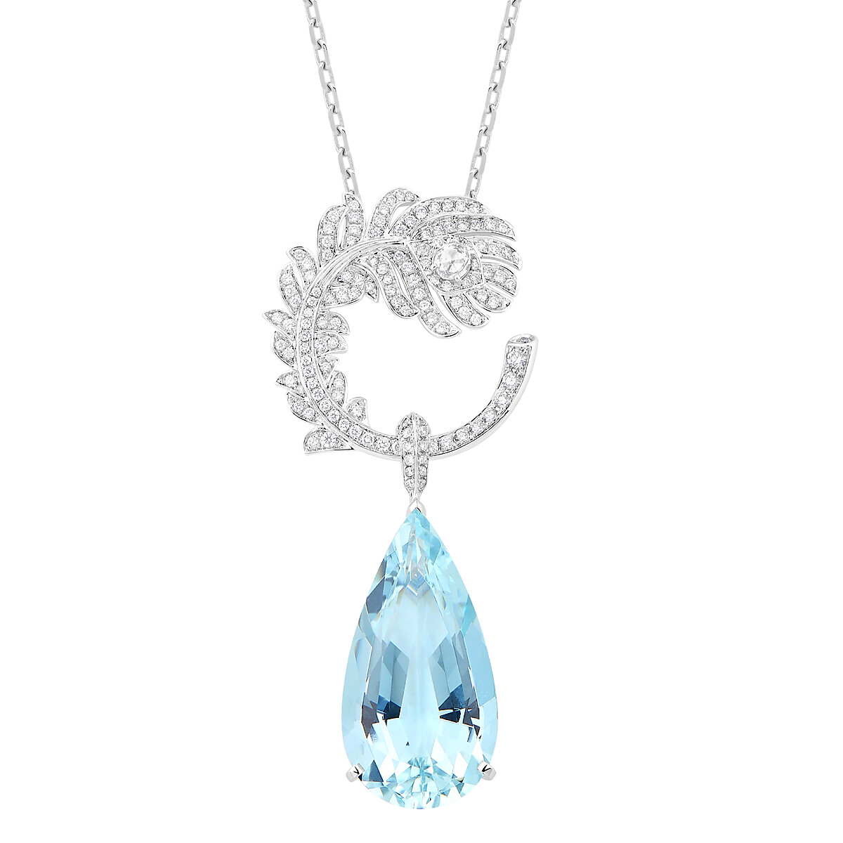 Plume de Paon Pendant