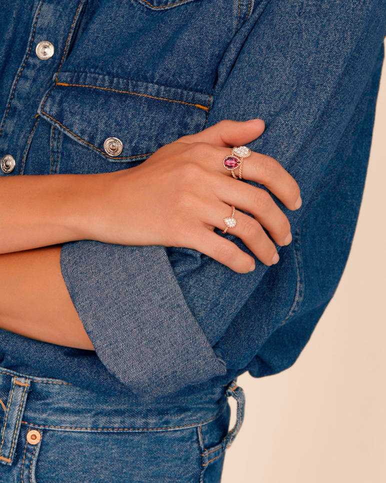 Serpent Bohème图案戒指，超小号款