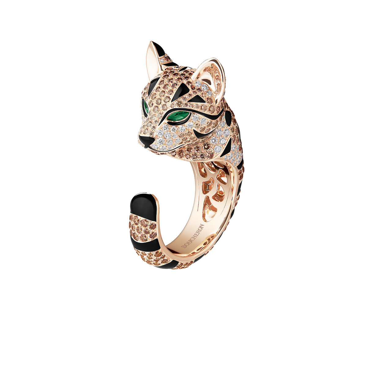 Fuzzy, the Leopard Cat Ring