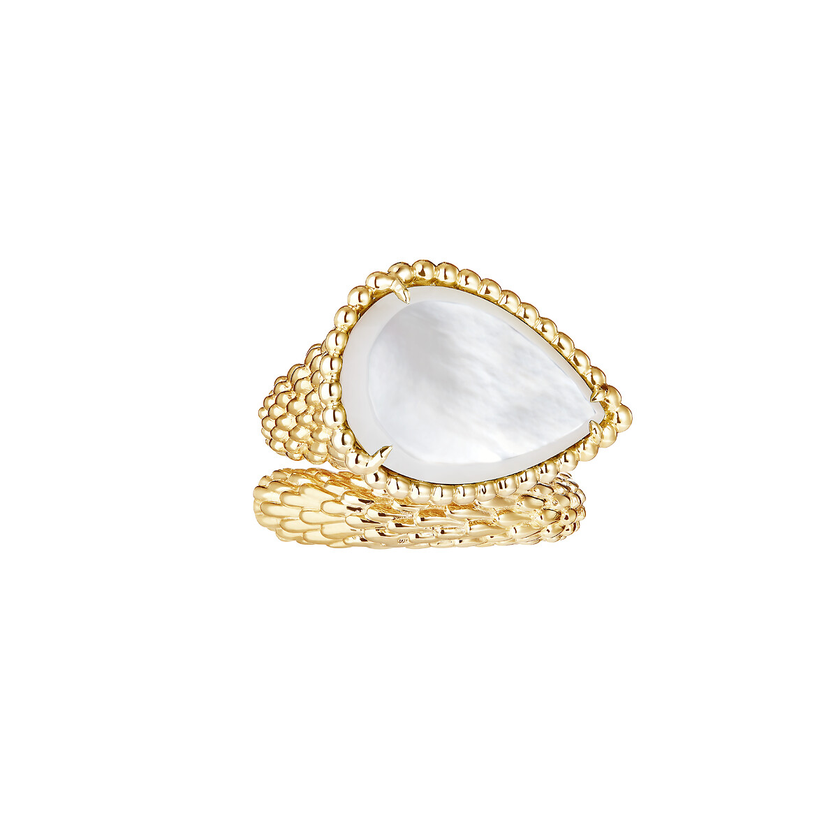 Serpent Bohème大号款图案戒指  