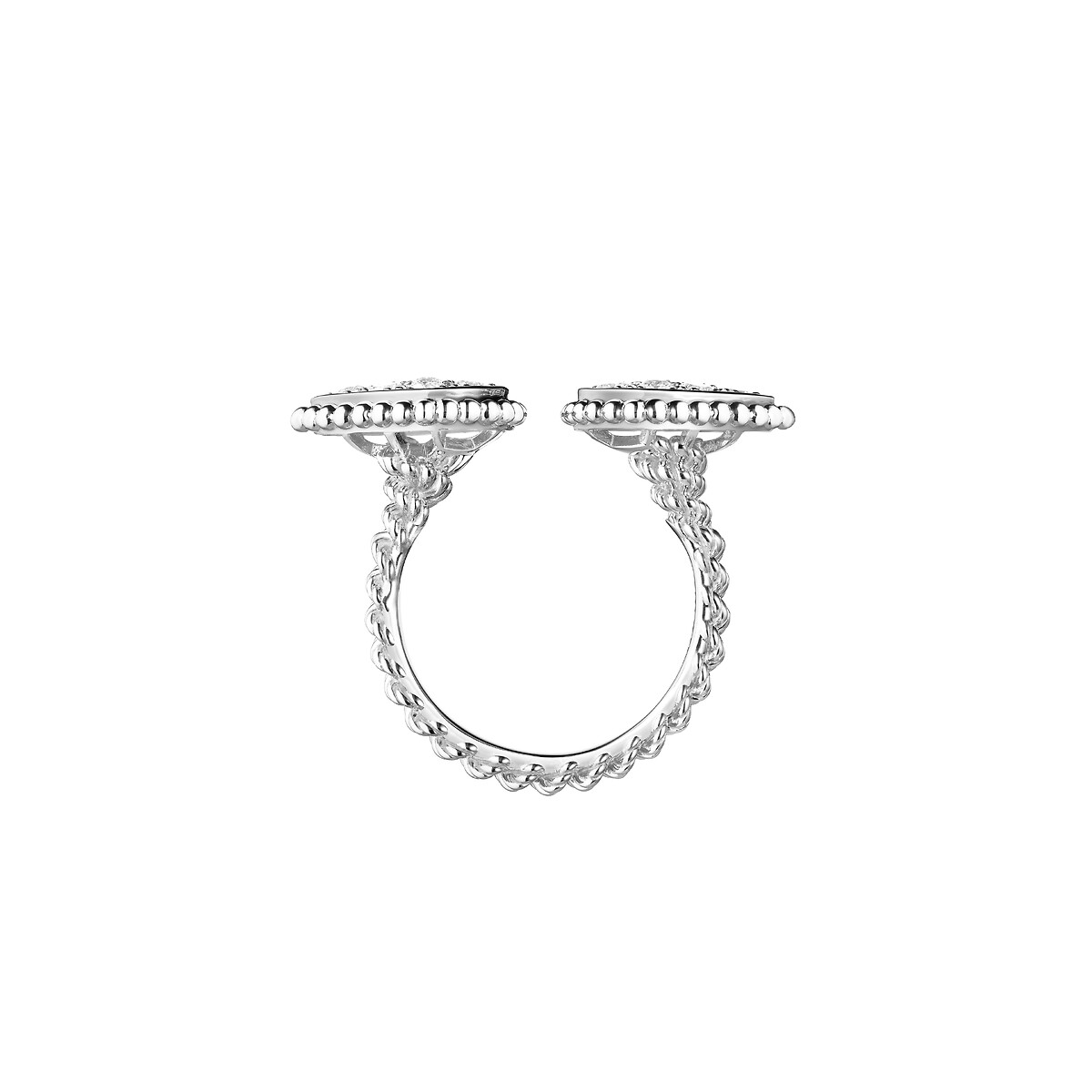 Serpent Bohème 系列双水滴造型戒指，小号款