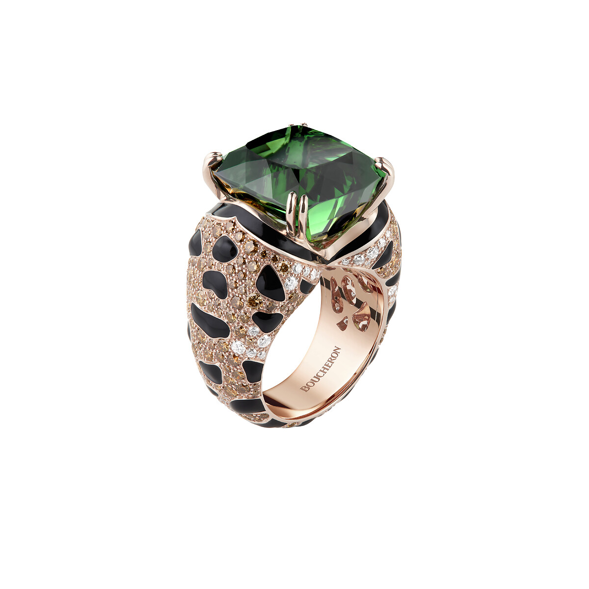 Fuzzy, the Leopard Cat ring