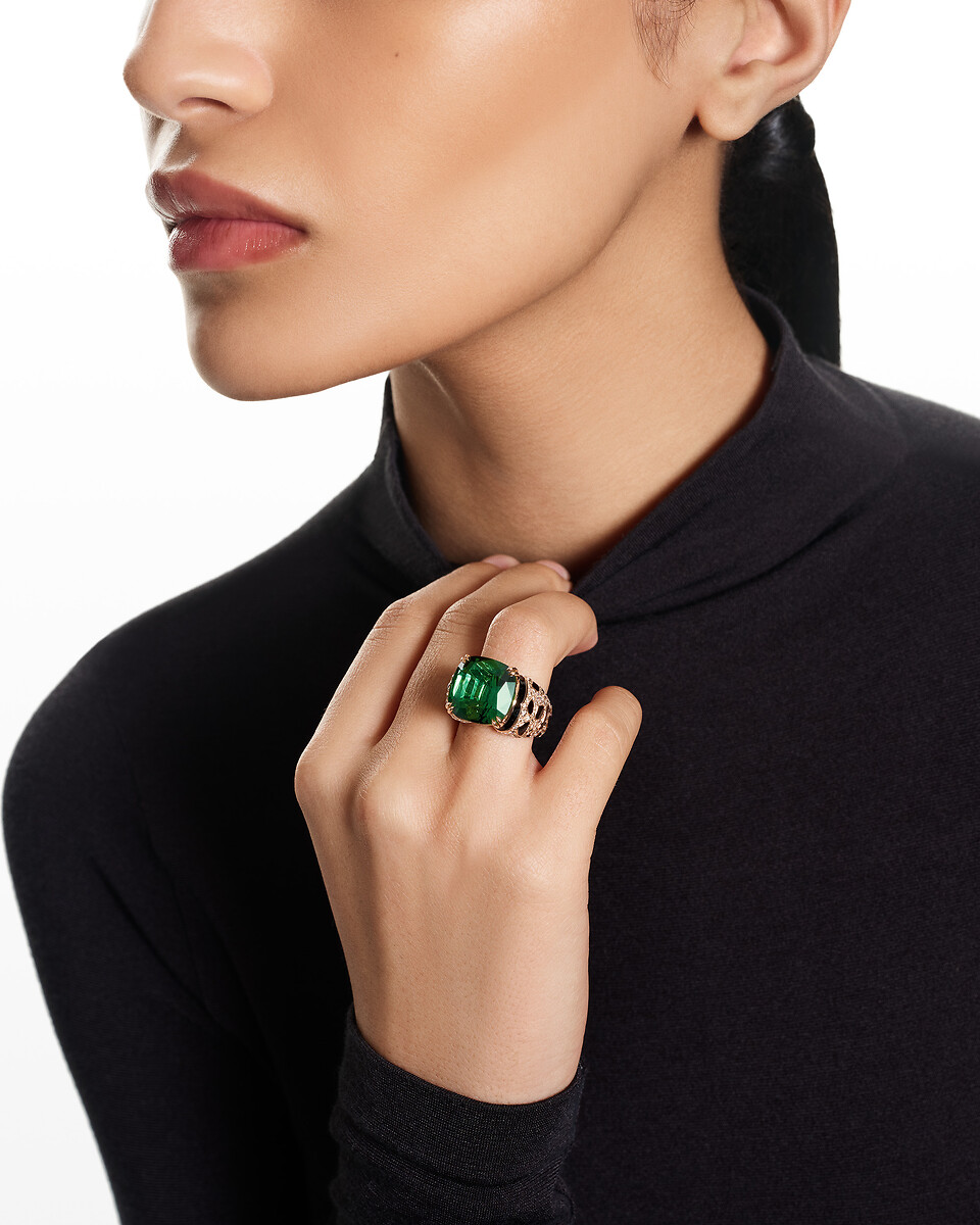 Fuzzy毛茸茸的豹猫戒指