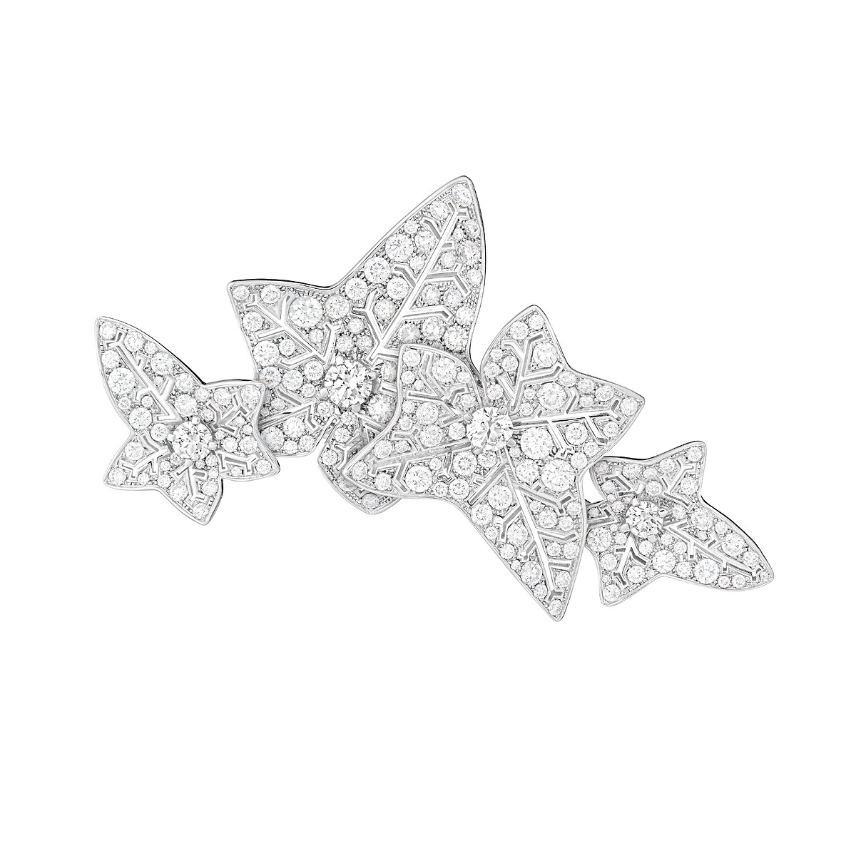 Lierre de Paris Two-Finger Ring