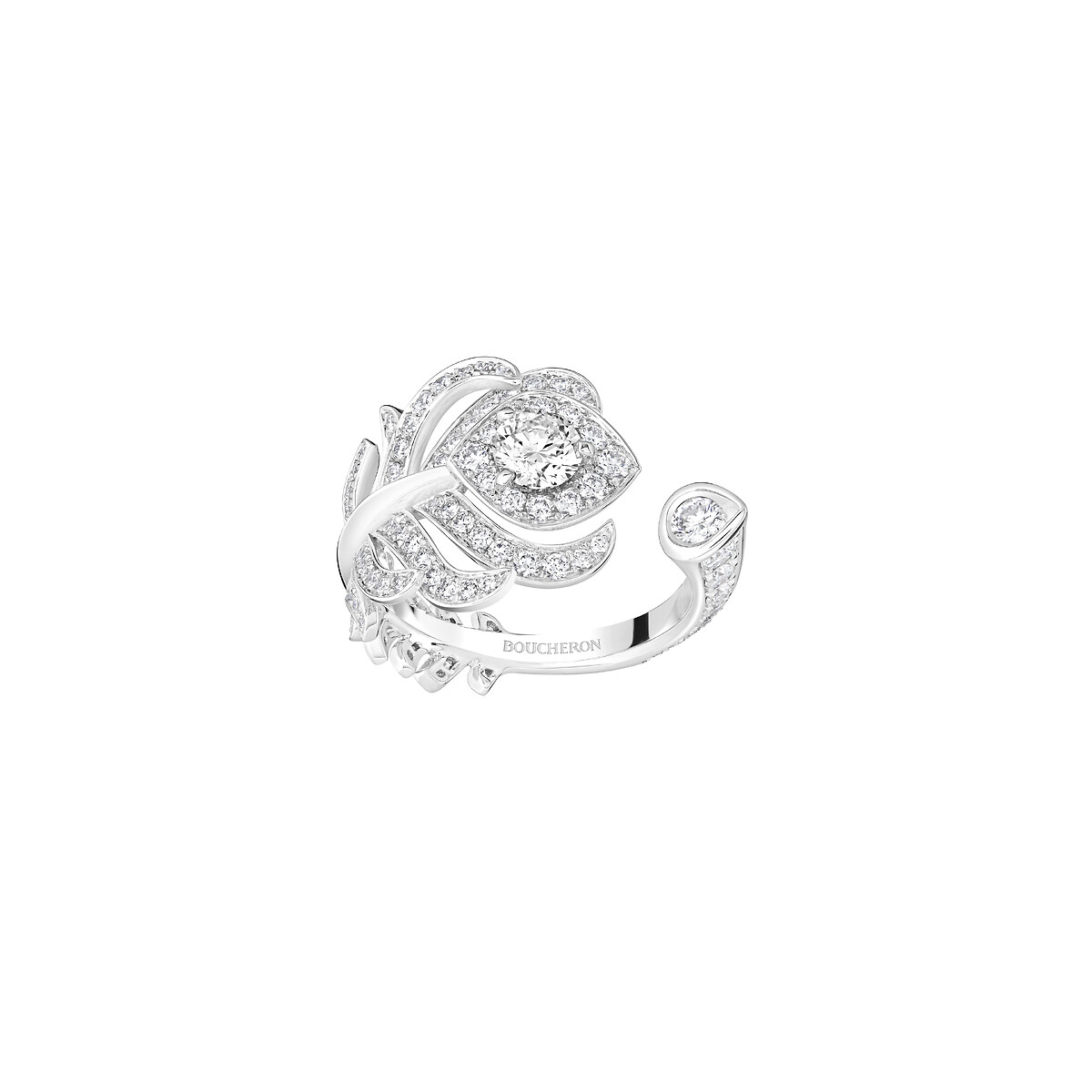 Plume de Paon ring
