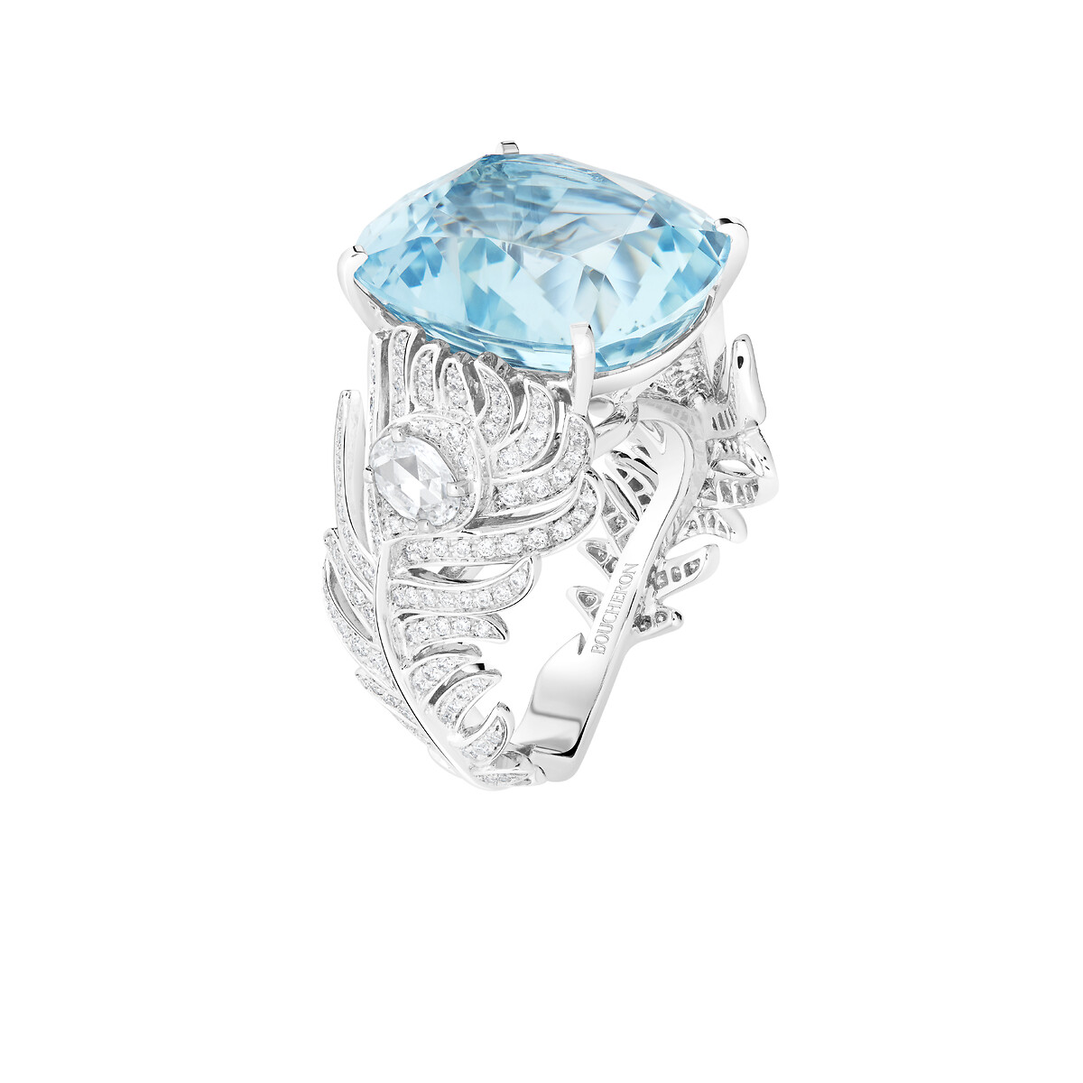 Plume de Paon ring