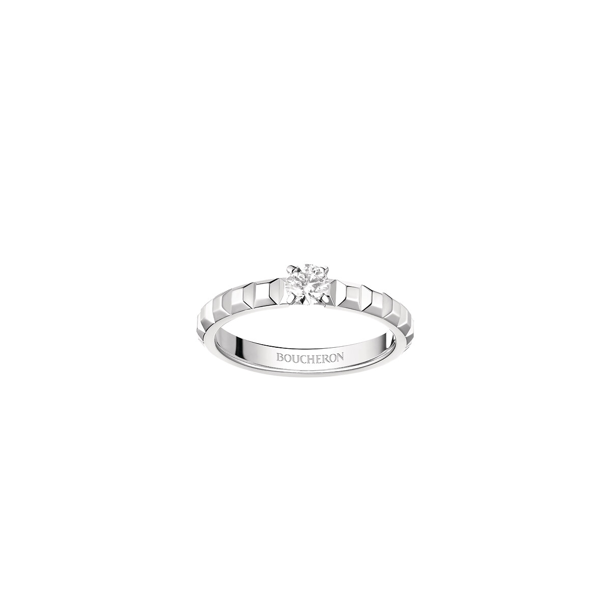 Boucheron PONT DE PARIS リング Pont de paris wedding band platinum | Bridal | Boucheron US