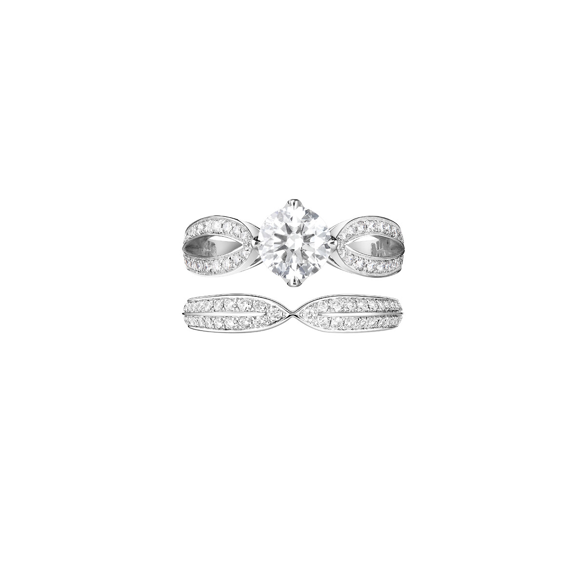 Pont de Paris订婚钻戒| Boucheron宝诗龙JSL00202