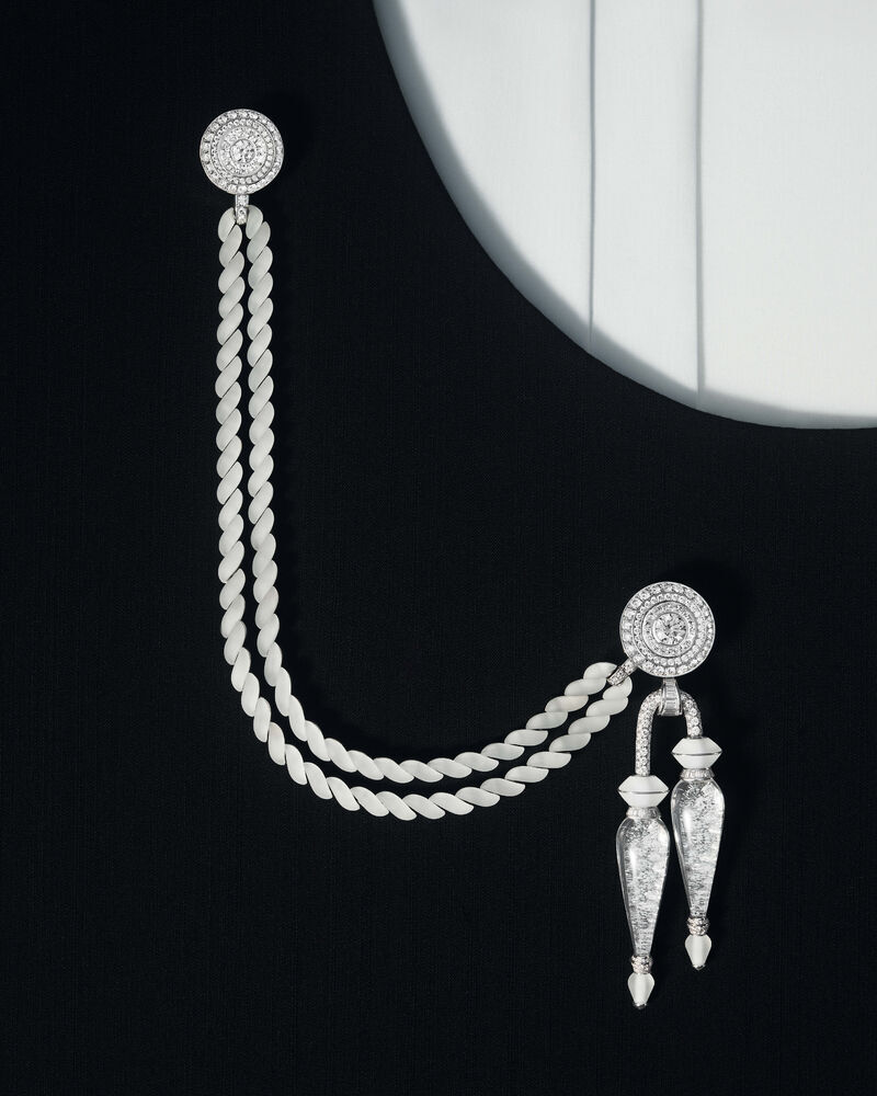 Moon White Collier - Haute Joaillerie - Like a Queen 